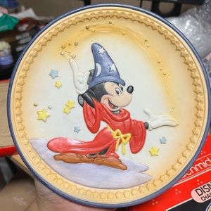Mickey fantasia 3D plate for sale